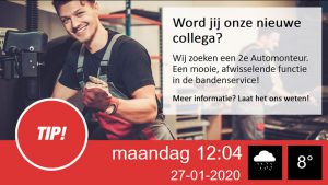 Voorbeeld Narrowcasting